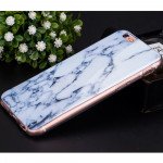 Wholesale iPhone 7 Plus Marble Design Case (Black White)